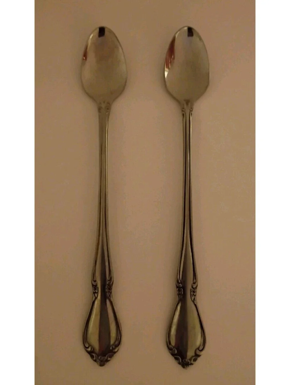 Oneida Craft Deluxe Chateau Stainless 2 Infant Feeding Spoons 5 1/2